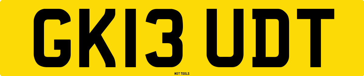 GK13UDT MOT Check