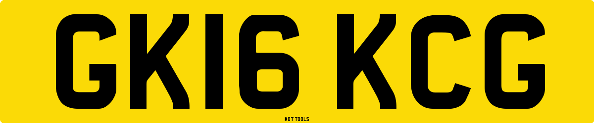 GK16KCG MOT Check