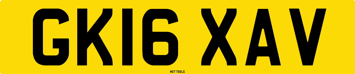 GK16XAV MOT Check