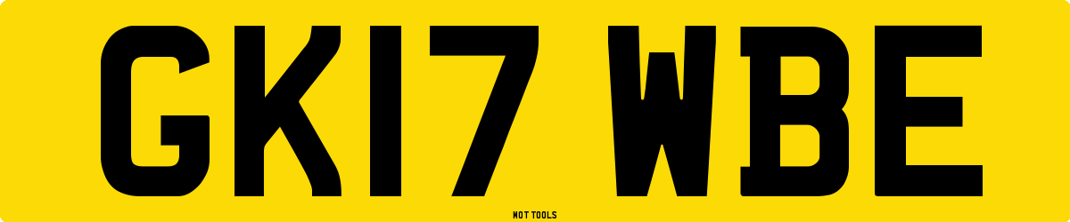 GK17WBE MOT Check