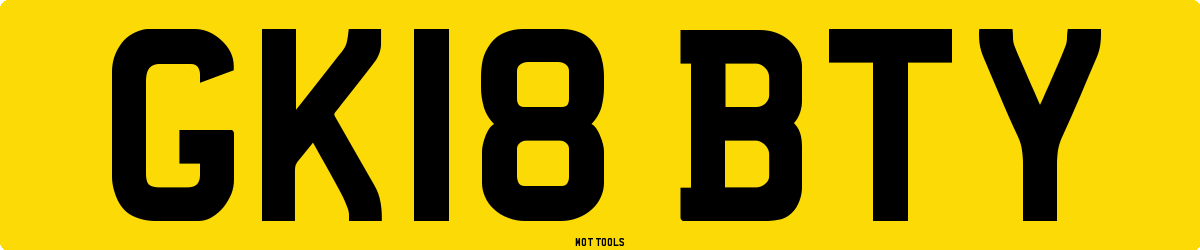 GK18BTY MOT Check
