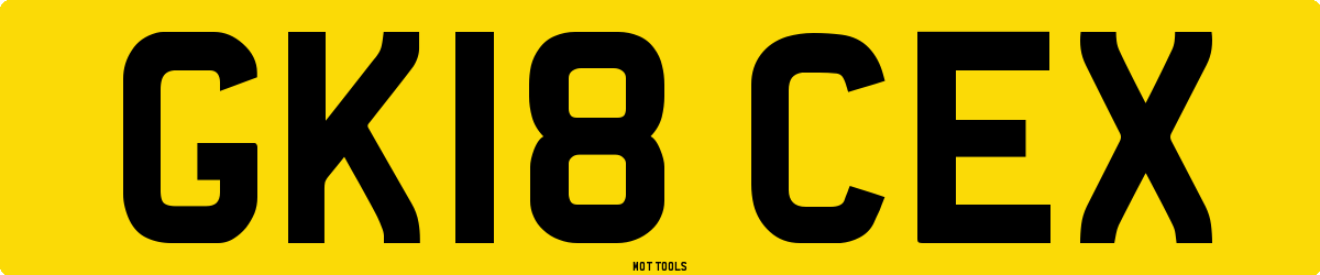 GK18CEX MOT Check