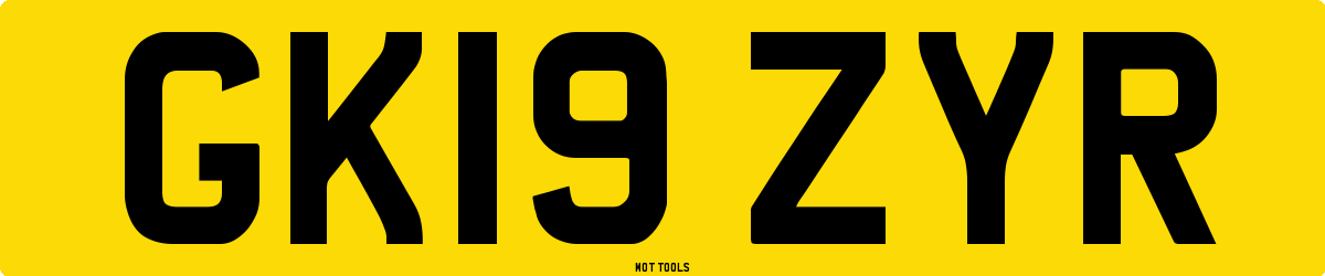 GK19ZYR MOT Check