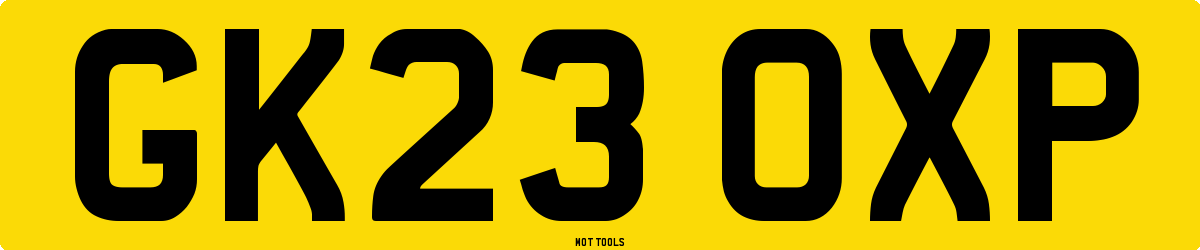 GK23OXP MOT Check