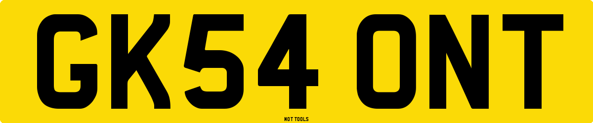 GK54ONT MOT Check