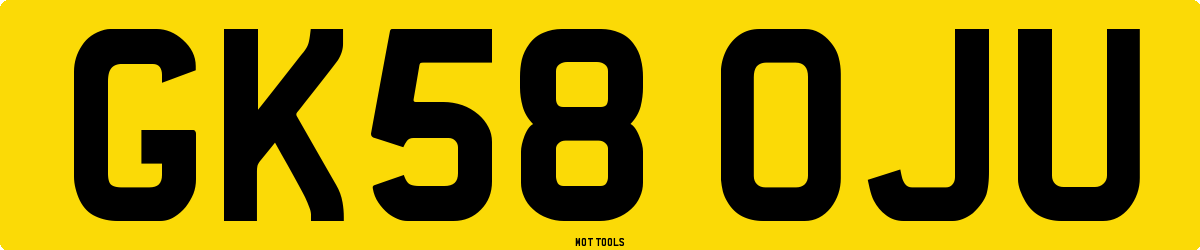 GK58OJU MOT Check