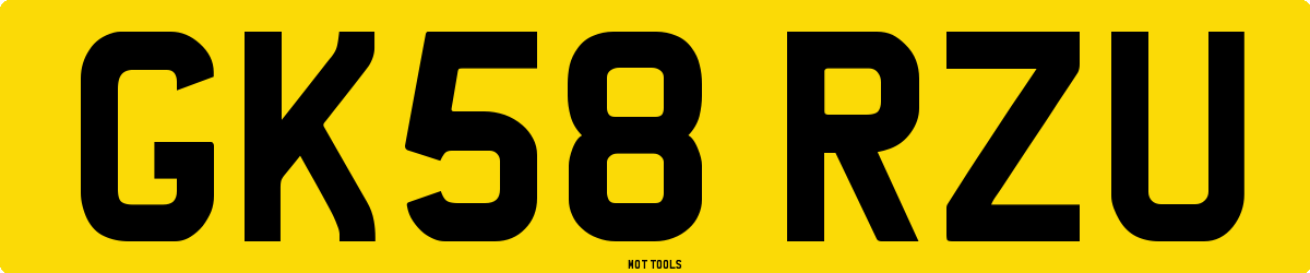 GK58RZU MOT Check