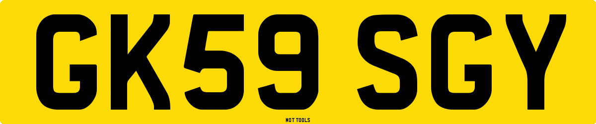 GK59SGY MOT Check