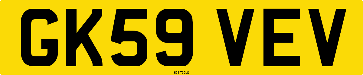 GK59VEV MOT Check