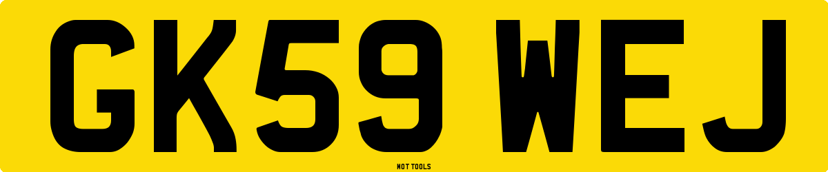 GK59WEJ MOT Check