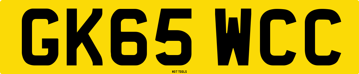 GK65WCC MOT Check