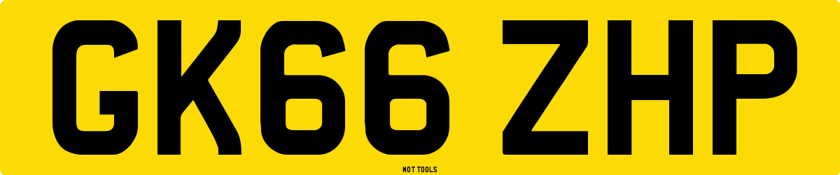 GK66ZHP MOT Check