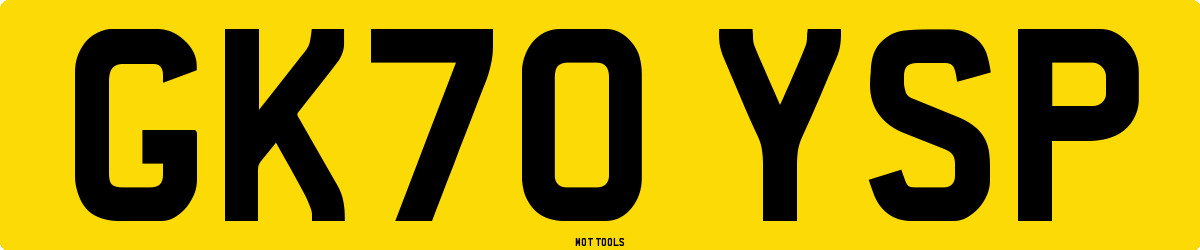 GK70YSP MOT Check