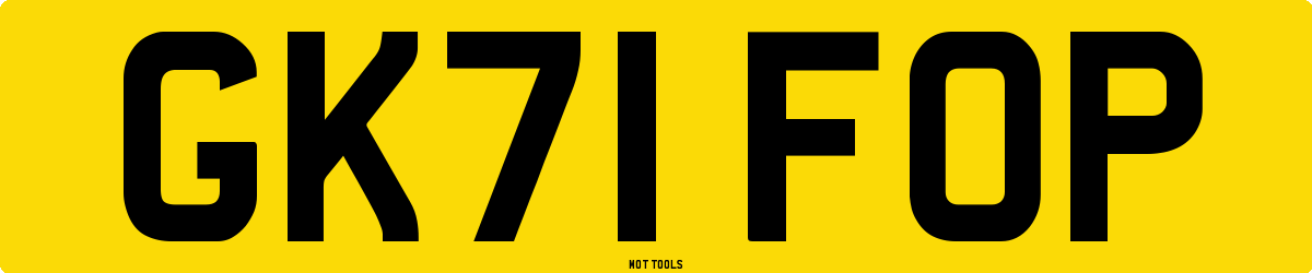 GK71FOP MOT Check