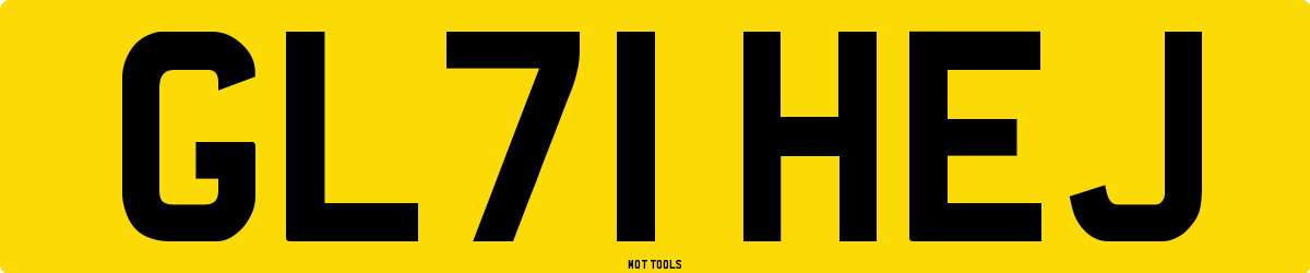 GL71HEJ MOT Check
