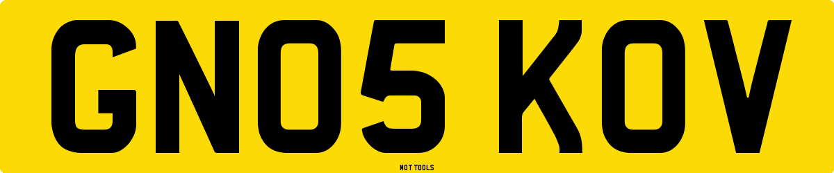GN05KOV MOT Check