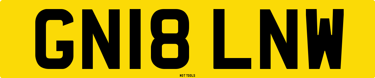 GN18LNW MOT Check