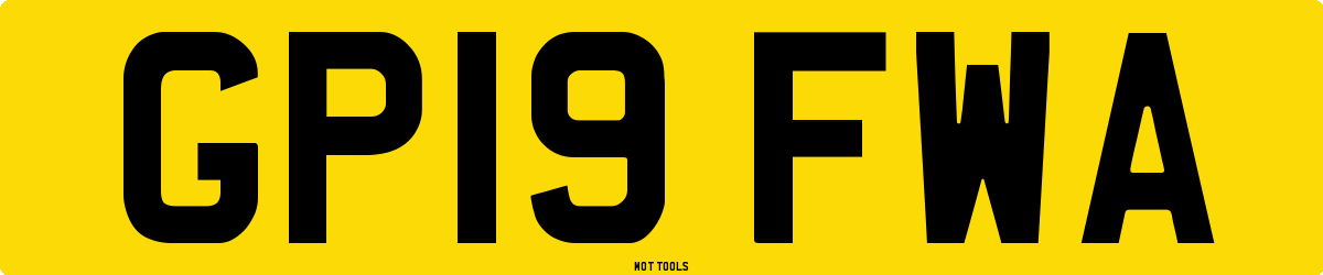 GP19FWA MOT Check