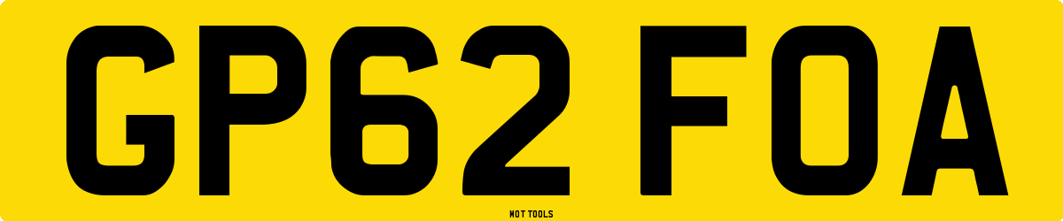 GP62FOA MOT Check