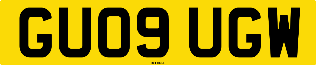 GU09UGW MOT Check