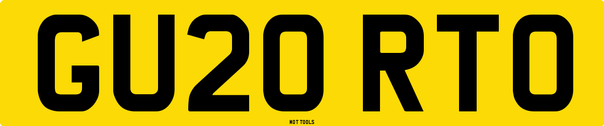 GU20RTO MOT Check
