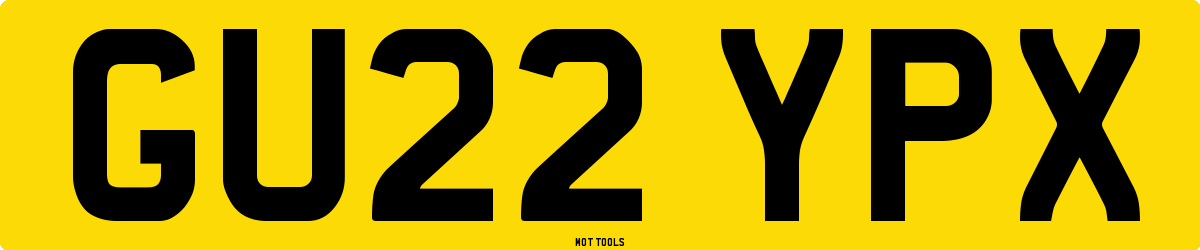 GU22YPX MOT Check
