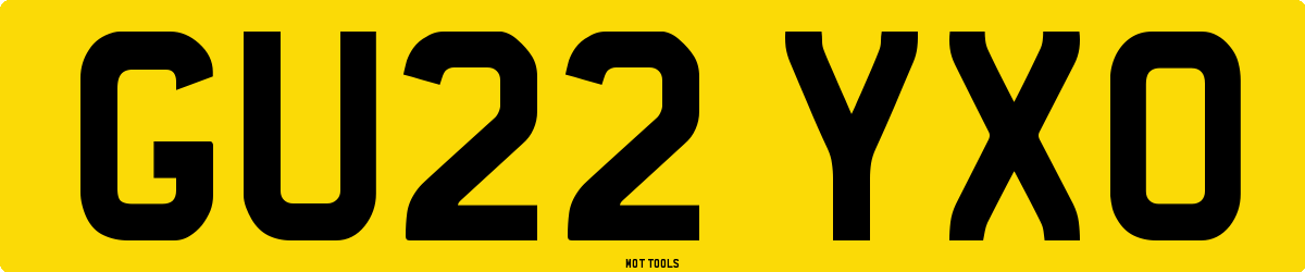 GU22YXO MOT Check