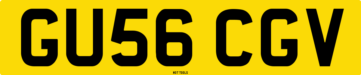 GU56CGV MOT Check