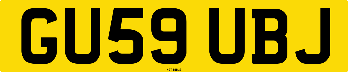 GU59UBJ MOT Check