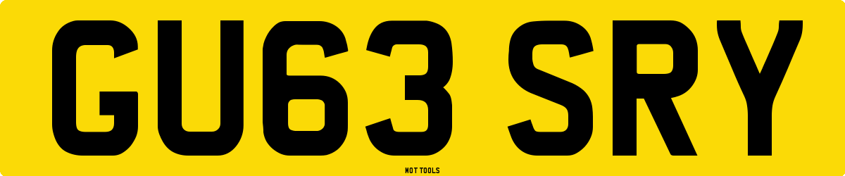 GU63SRY MOT Check