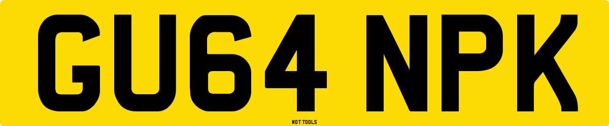 GU64NPK MOT Check