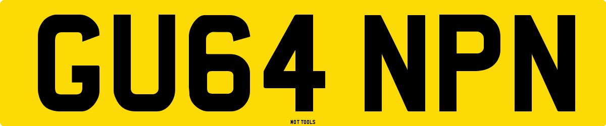 GU64NPN MOT Check