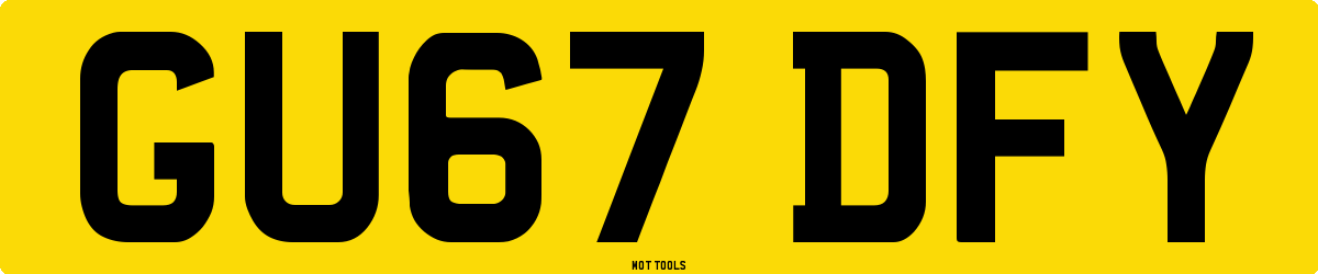 GU67DFY MOT Check