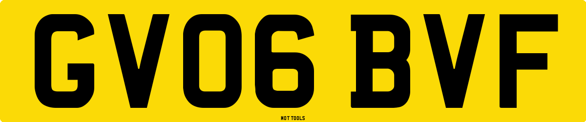 GV06BVF MOT Check