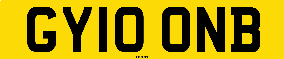 GY10ONB MOT Check