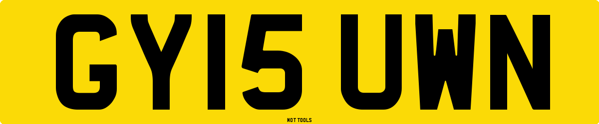 GY15UWN MOT Check