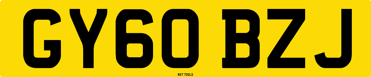 GY60BZJ MOT Check