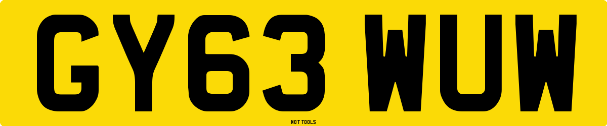 GY63WUW MOT Check