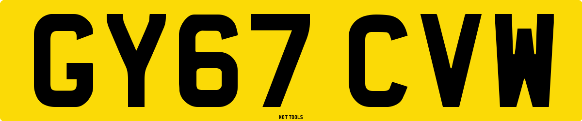 GY67CVW MOT Check