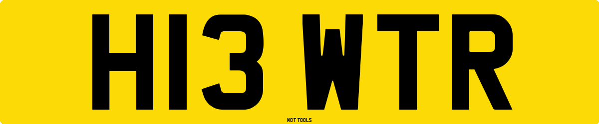 H13WTR MOT Check