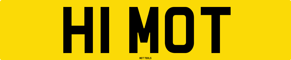 H1MOT MOT Check