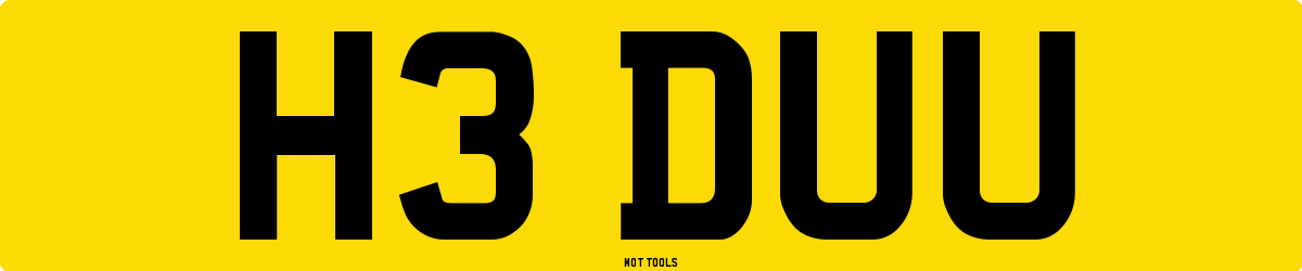 H3DUU MOT Check