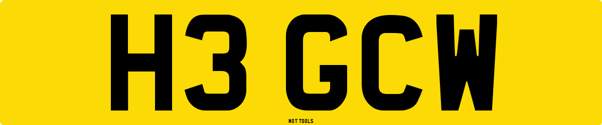H3GCW MOT Check