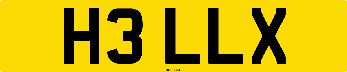 H3LLX MOT Check