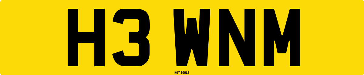 H3WNM MOT Check