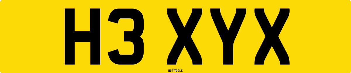 H3XYX MOT Check