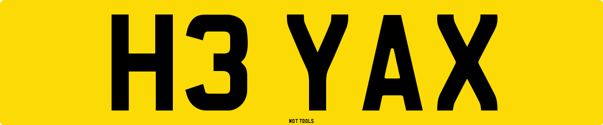 H3YAX MOT Check