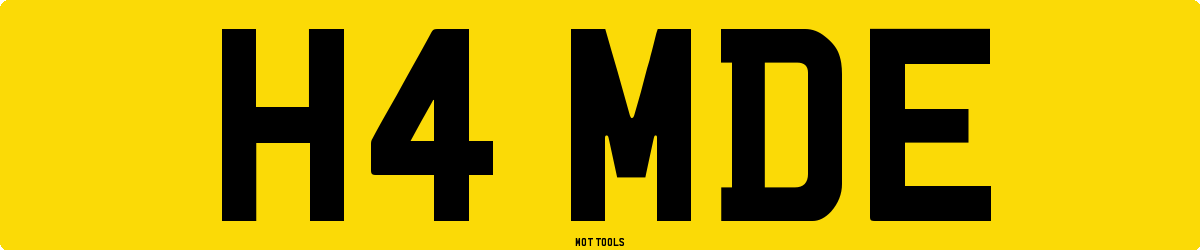 H4MDE MOT Check