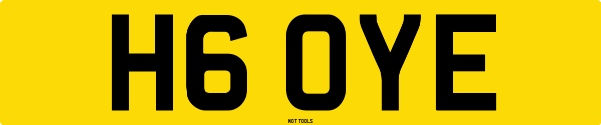 H6OYE MOT Check