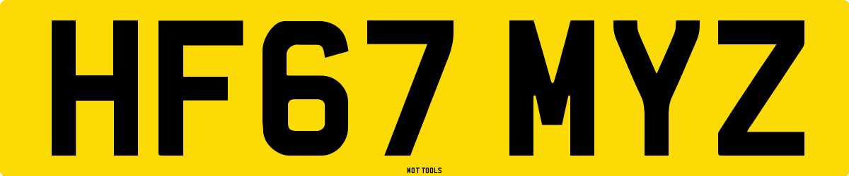 HF67MYZ MOT Check